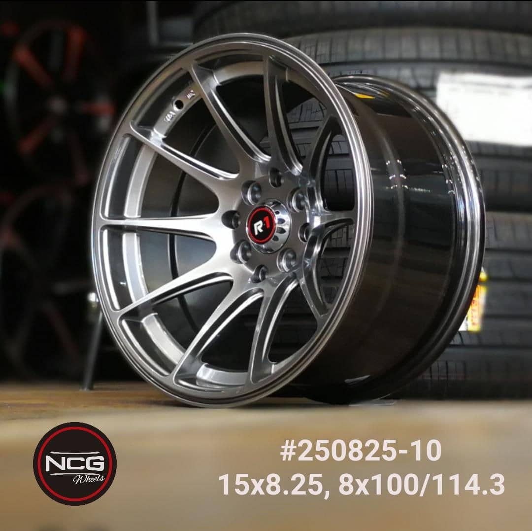 NCG WHEELS #250825-10 - 15X8.25 8X100/114.3