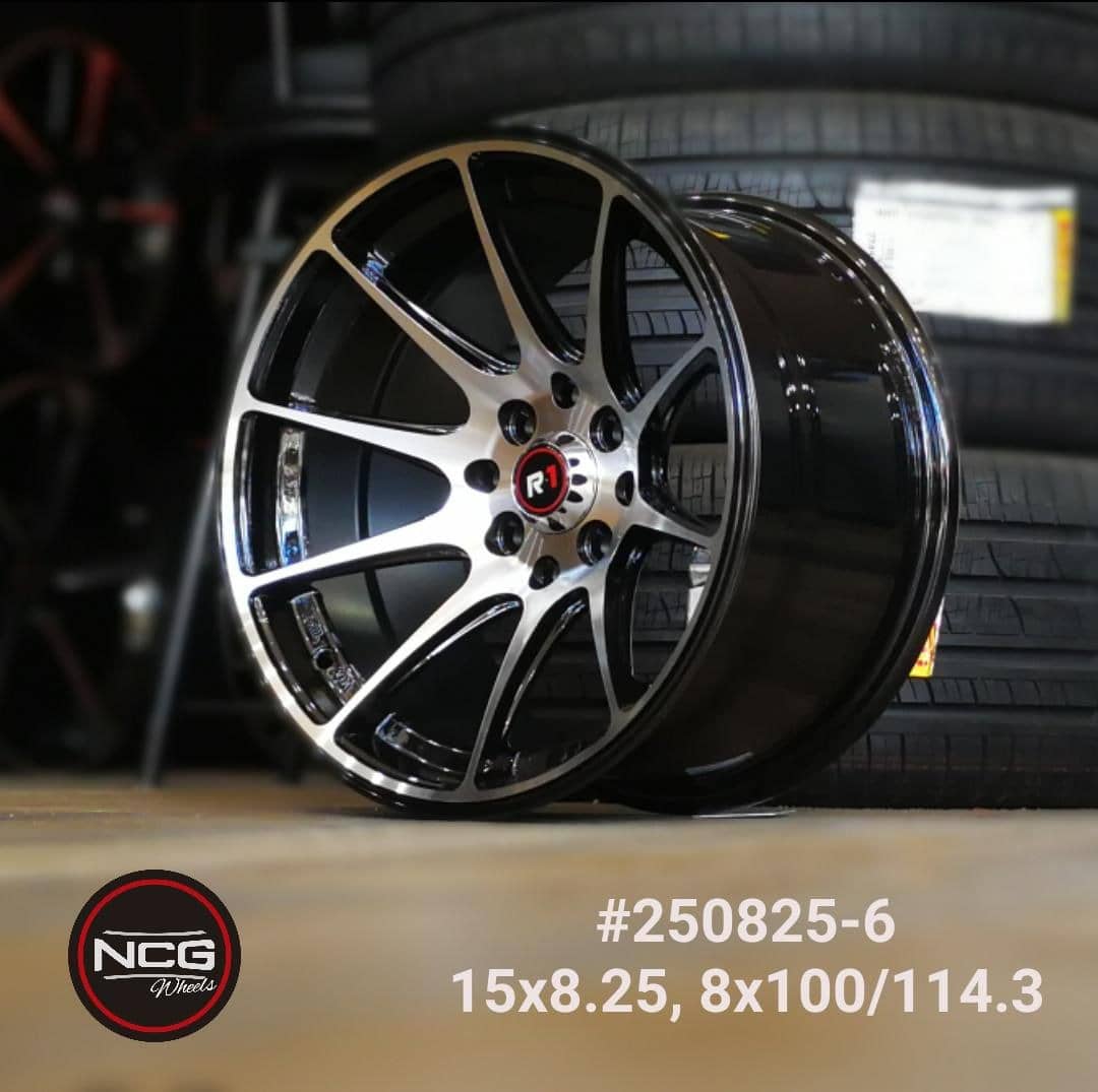 NCG WHEELS #250825-6 - 15X8.25 8X100/114.3