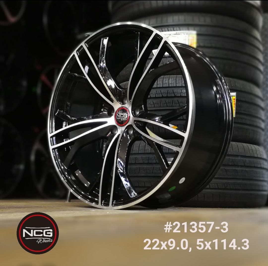 NCG WHEELS #21357-3 - 22X9.0 5X114.3