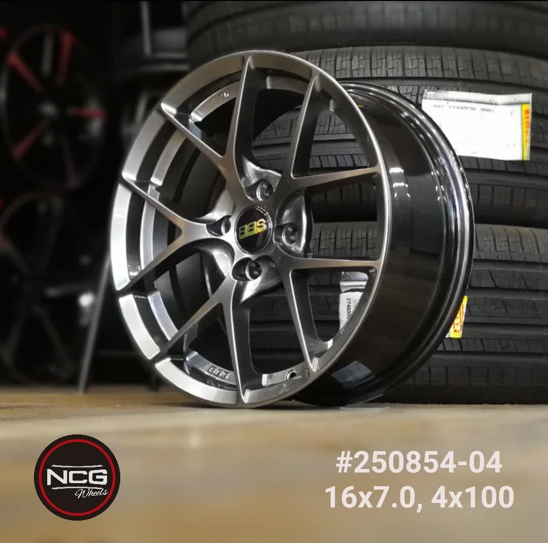NCG WHEELS #250854-04 - 16X7.0 4X100