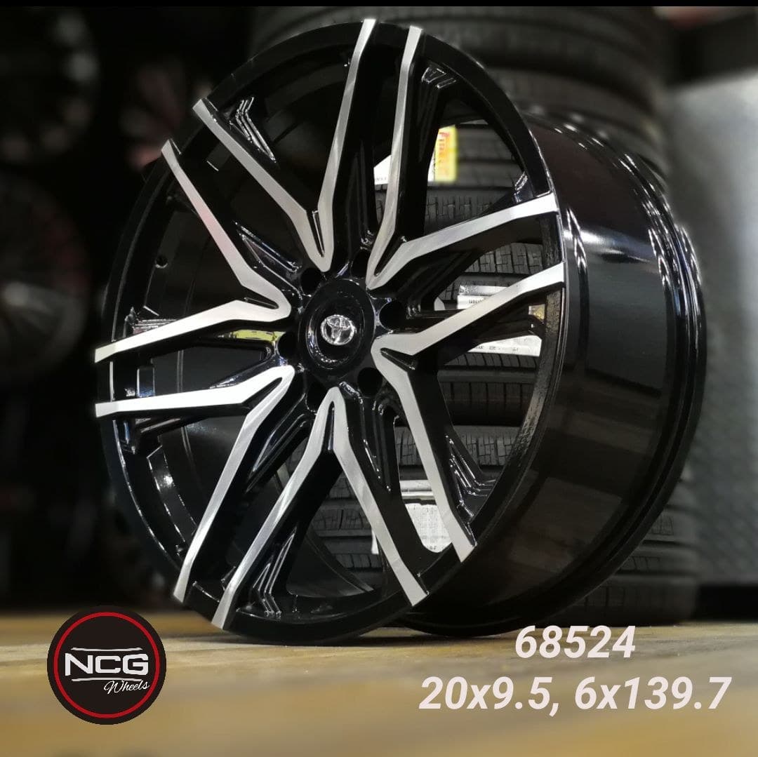 NCG WHEELS #68524 - 20X9.5 6X139.7