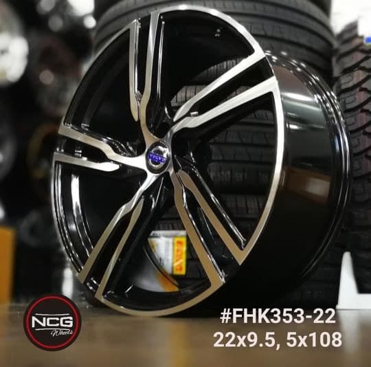 OEM VOLVO R-DESIGN #FHK353-22 - 22X9.5 5X108
