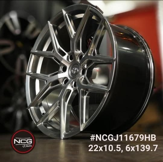 NCG WHEELS #J11679HB - 22X10.5 6X139.7