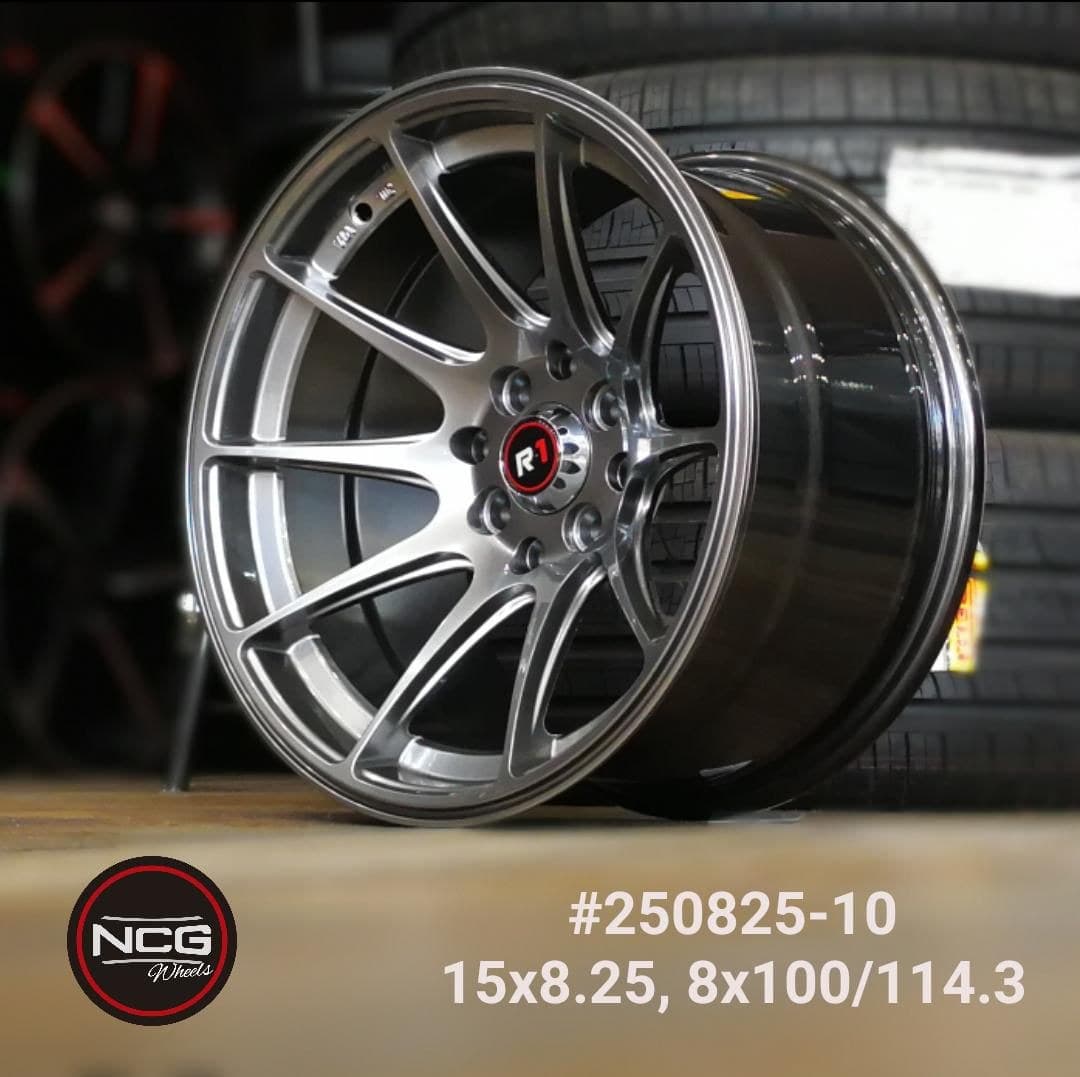 NCG WHEELS #250825-10 - 15X8.25 8X100/114.3
